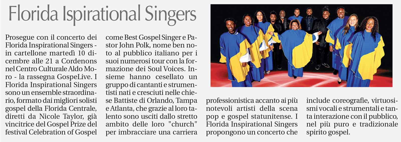 Articolo su Il Popolo